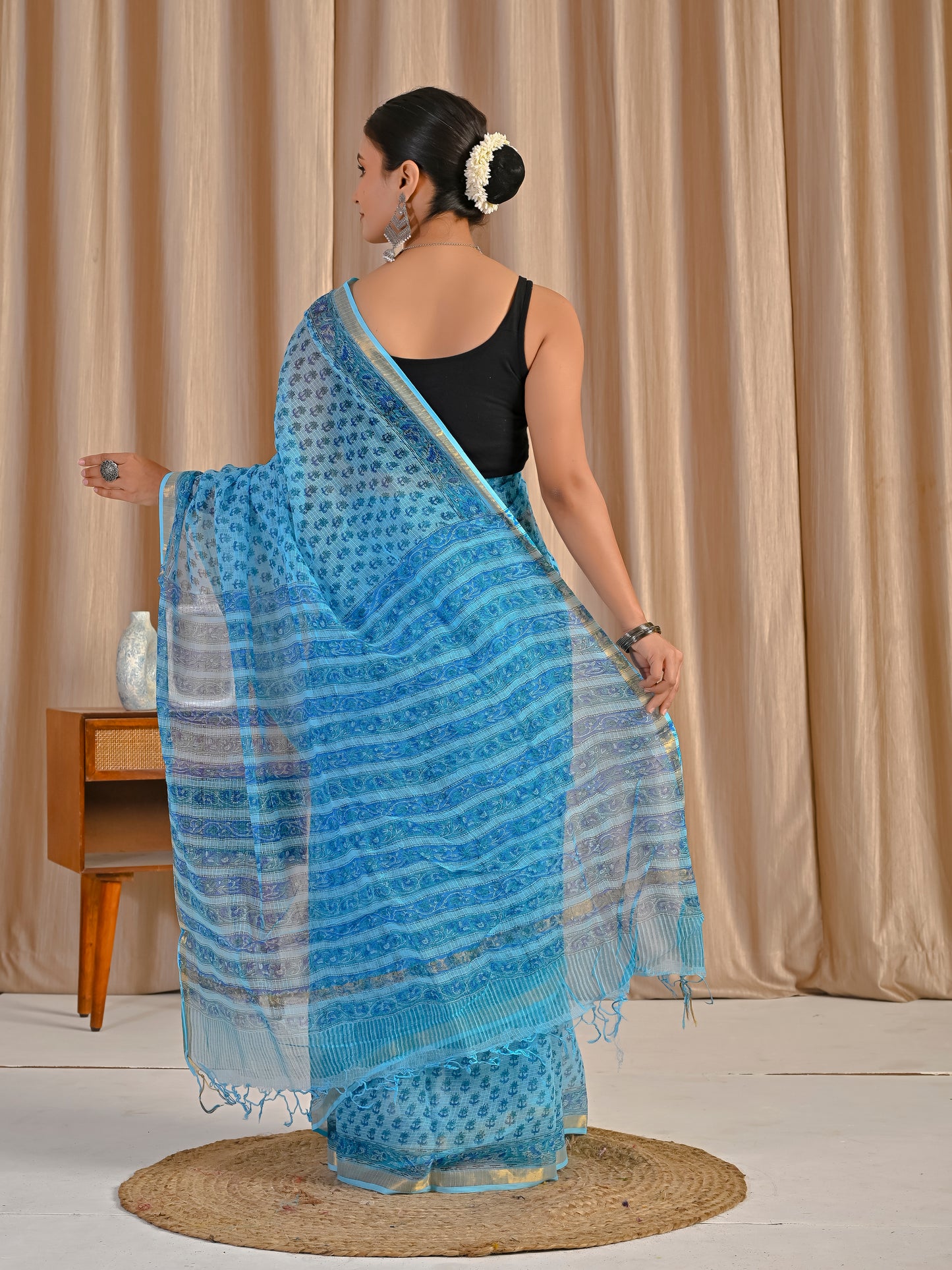 Frozi choti bootie pure kota doriya saree