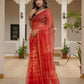 Red Tie & Dye pure Kota Doria saree