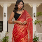 Red Tie & Dye pure Kota Doria saree