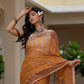 Yellow Bagh Printed Hand Block Kota Doria Saree