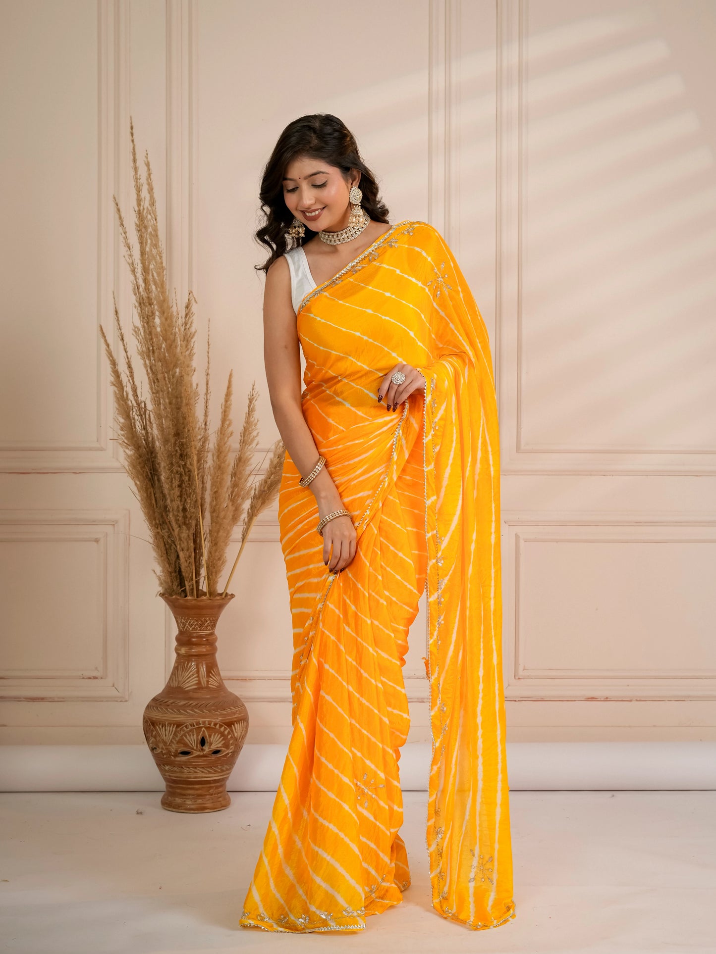 Yellow lehriya