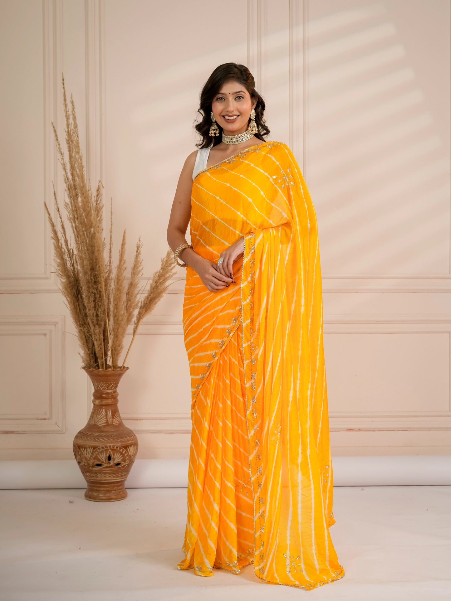 Yellow lehriya