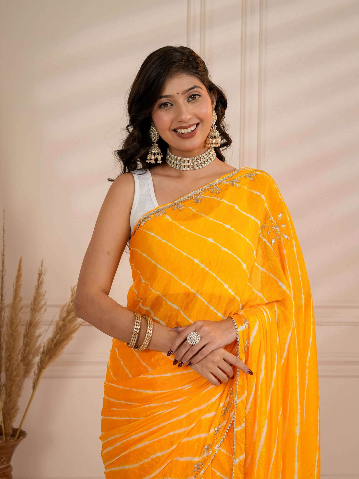 Yellow lehriya