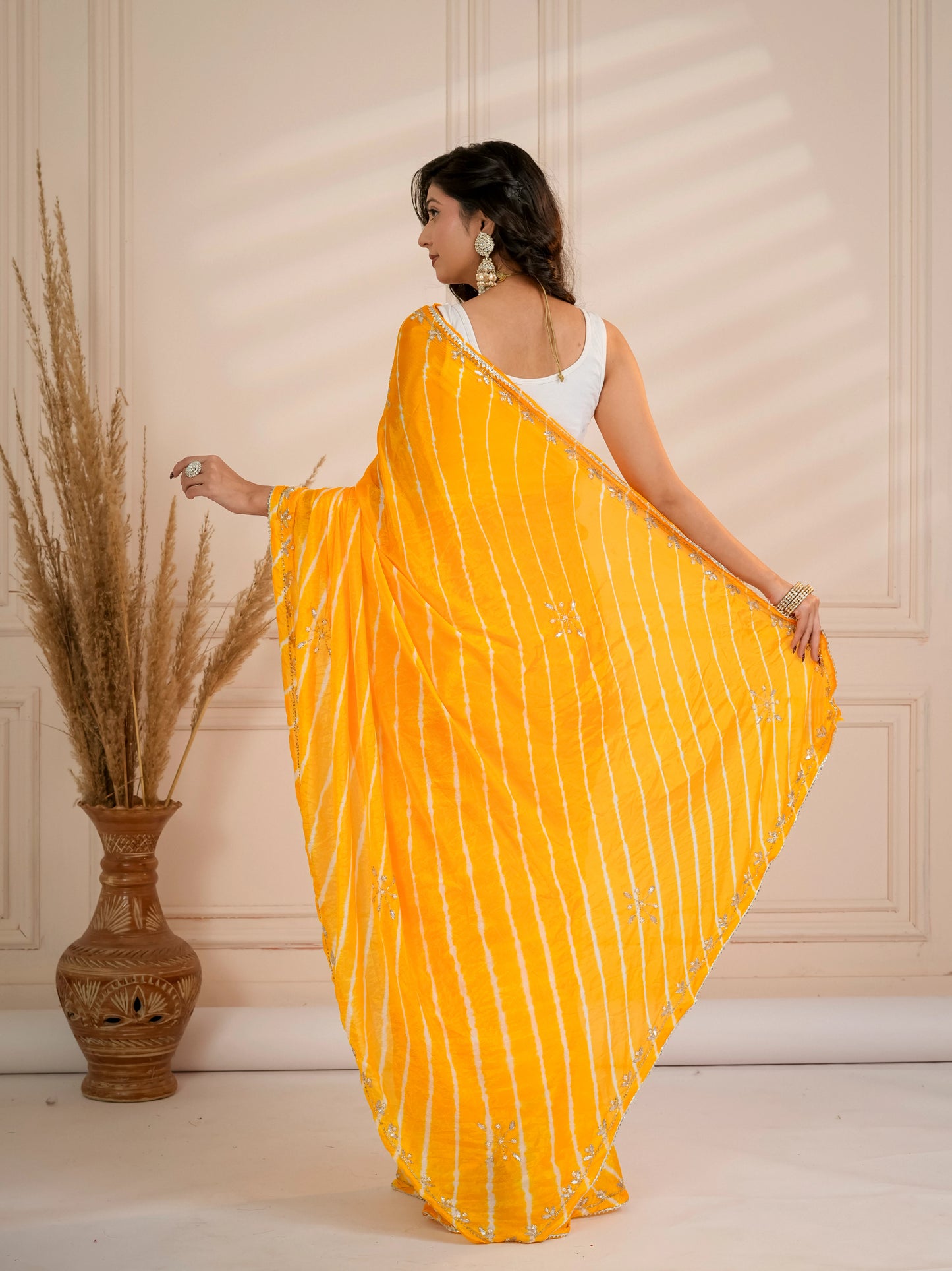 Yellow lehriya