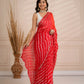 Red lehriya with hand work