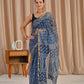 Indigo jaal kota doriya saree