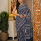 Grey bootie pure mul saree
