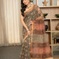 Bagru green lotus pure kota doriya saree