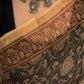 Bagru green lotus pure kota doriya saree