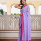 Light Purple Pure Mul Cotton Saree