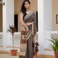 Bagru choti bootie Chanderi Silk Saree