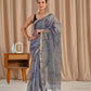 Grey boota pure kota doriya saree