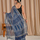 Indigo jaal kota doriya saree