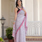 Pink bootie Chanderi Silk Saree